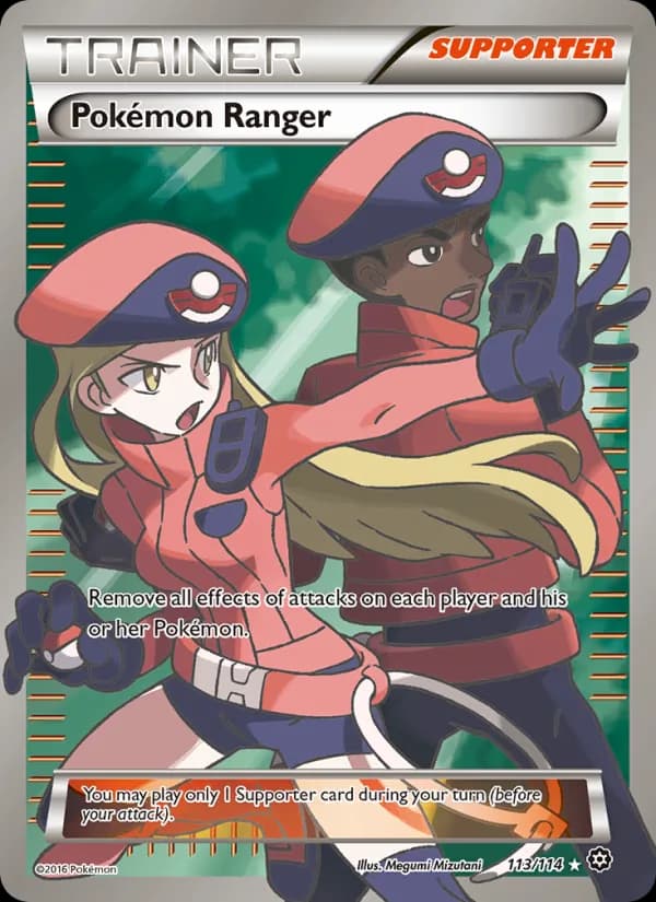Pokémon Ranger card in English