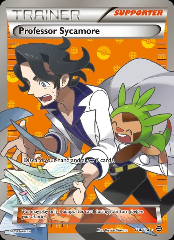 Professor Sycamore card in English