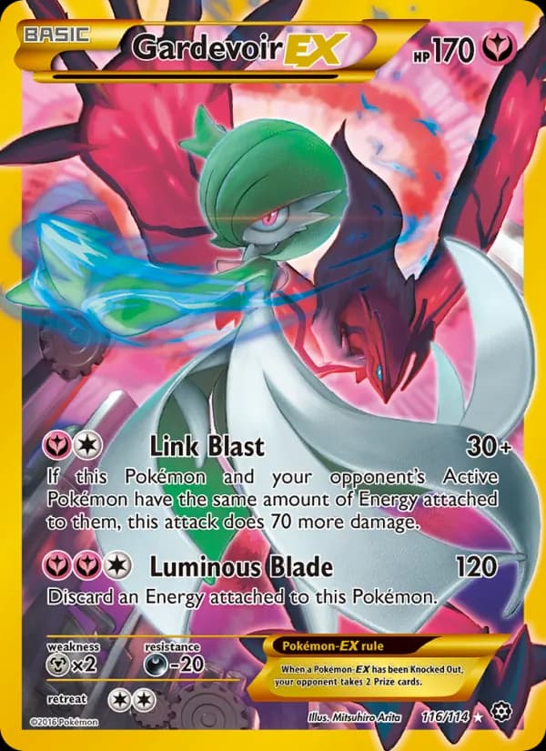 Gardevoir EX card in English