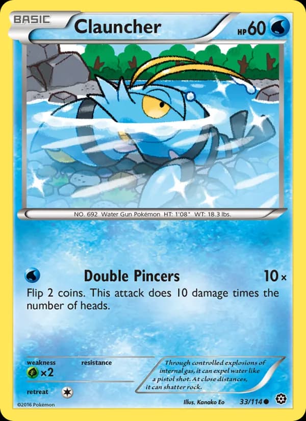 Clauncher card in English