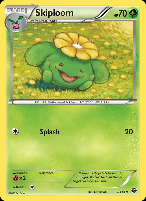 Skiploom card in English
