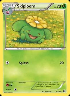 Skiploom card in English