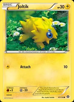 Joltik card in English