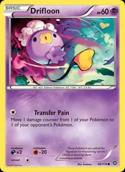 Drifloon card in English