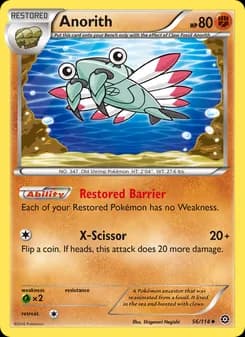 Anorith card in English