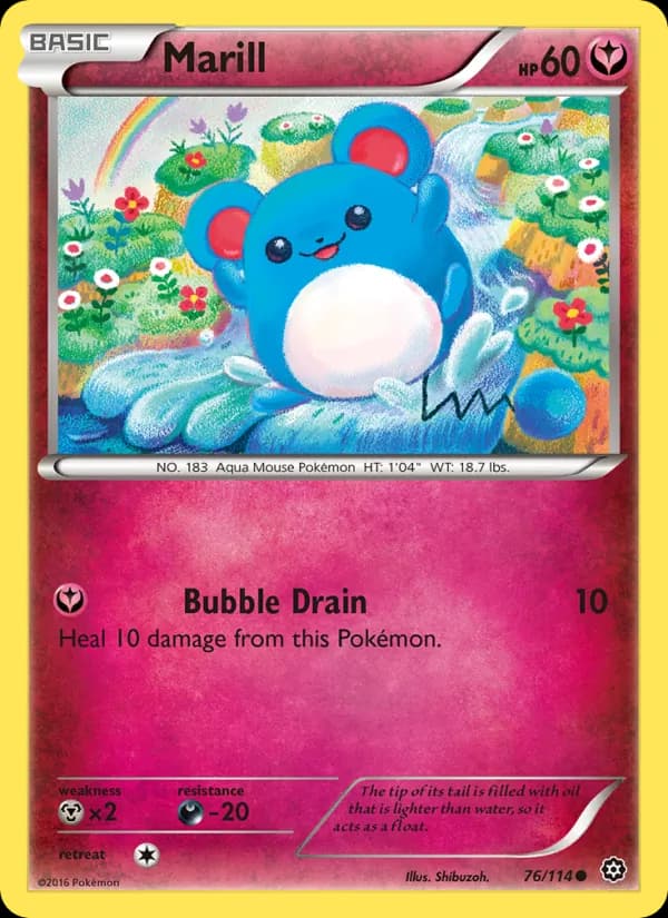 Marill card in English