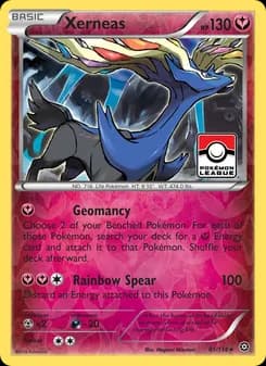 Xerneas card in English