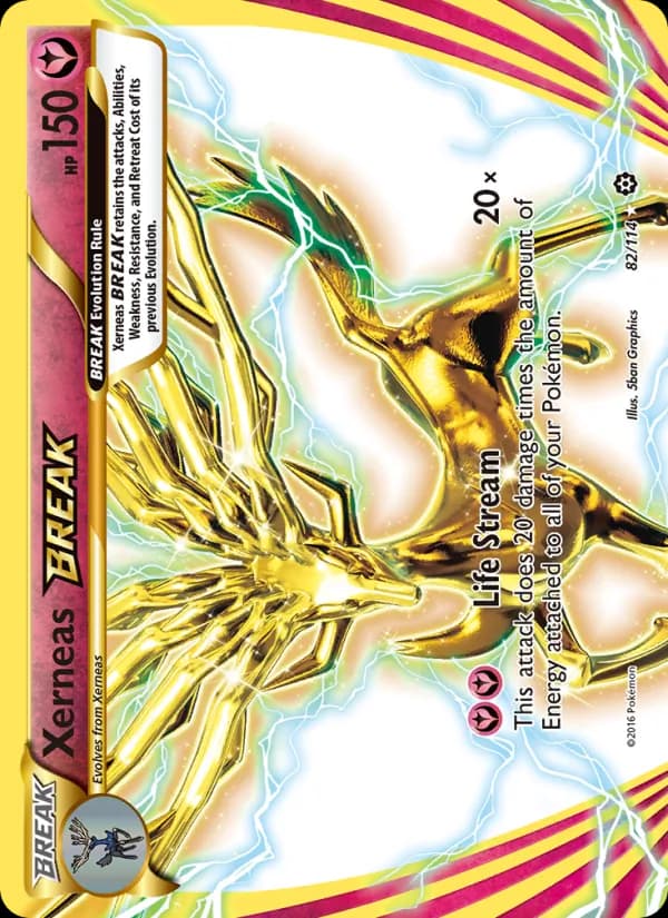 Xerneas BREAK card in English