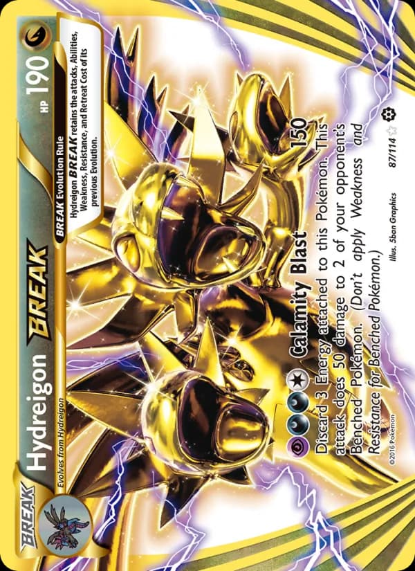 Hydreigon BREAK card in English