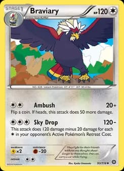 Braviary card in English