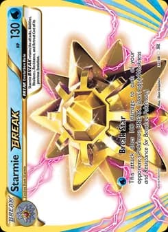Starmie BREAK card in English