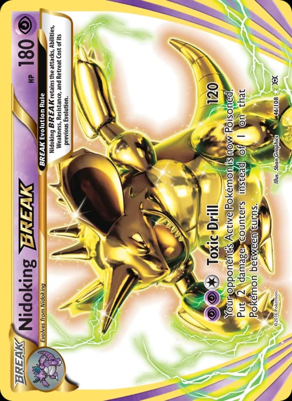 Nidoking BREAK card in English