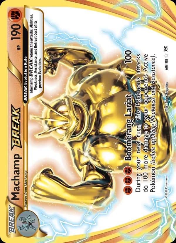 Machamp BREAK card in English