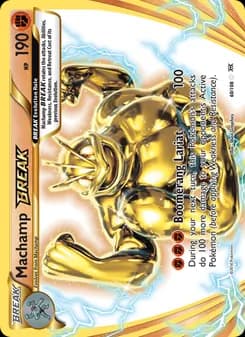 Machamp BREAK card in English