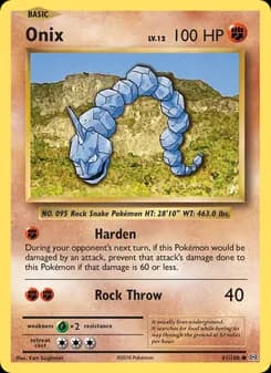 Onix card in English