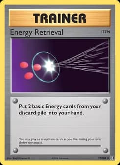 Energy Retrieval card in English