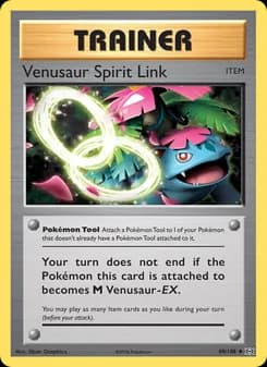 Venusaur Spirit Link card in English