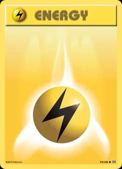 Lightning Energy card in English