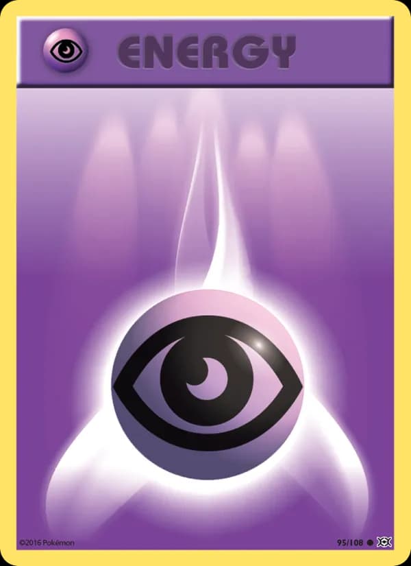 Psychic Energy card in English