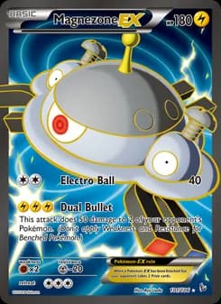 Magnezone EX card in English