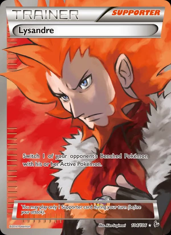 Lysandre card in English