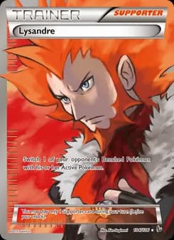 Lysandre card in English