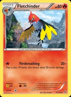 Fletchinder card in English