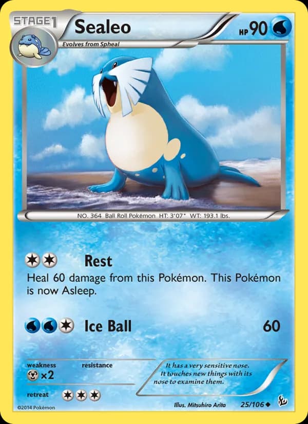 Sealeo card in English