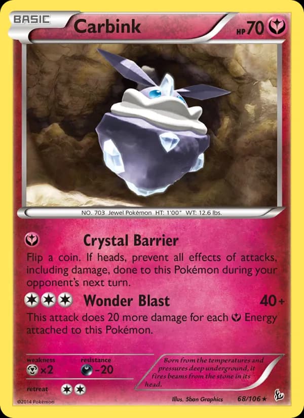 Carbink card in English