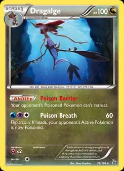 Dragalge card in English
