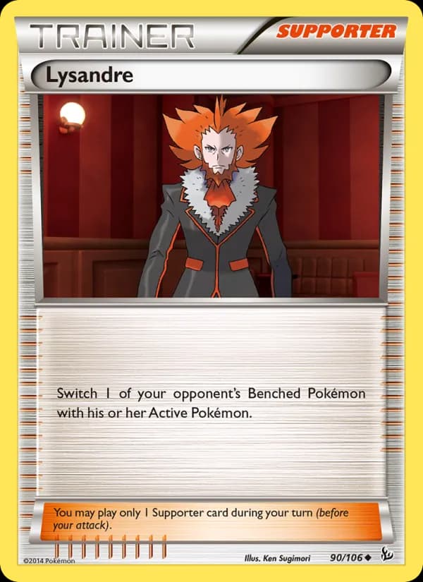 Lysandre card in English