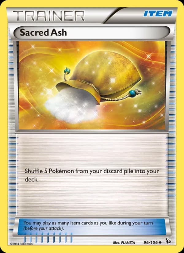 Sacred Ash card in English