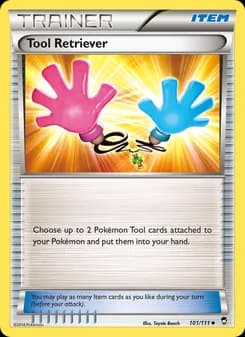 Tool Retriever card in English