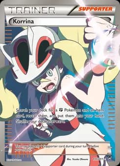 Korrina card in English
