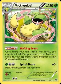Victreebel card in English