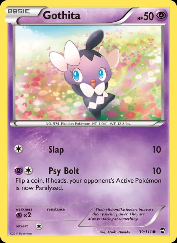 Gothita card in English