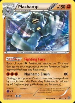 Machamp card in English