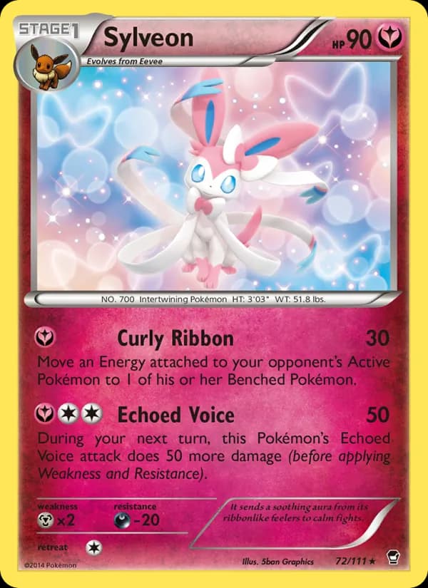 Sylveon card in English