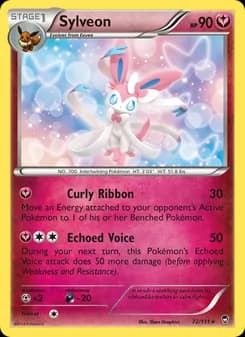 Sylveon card in English