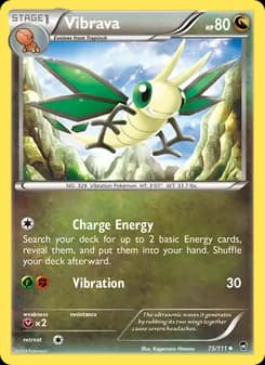 Vibrava card in English