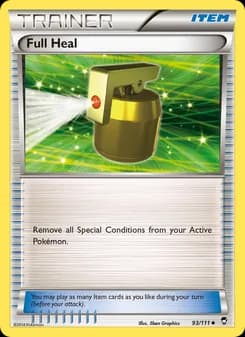 Full Heal card in English