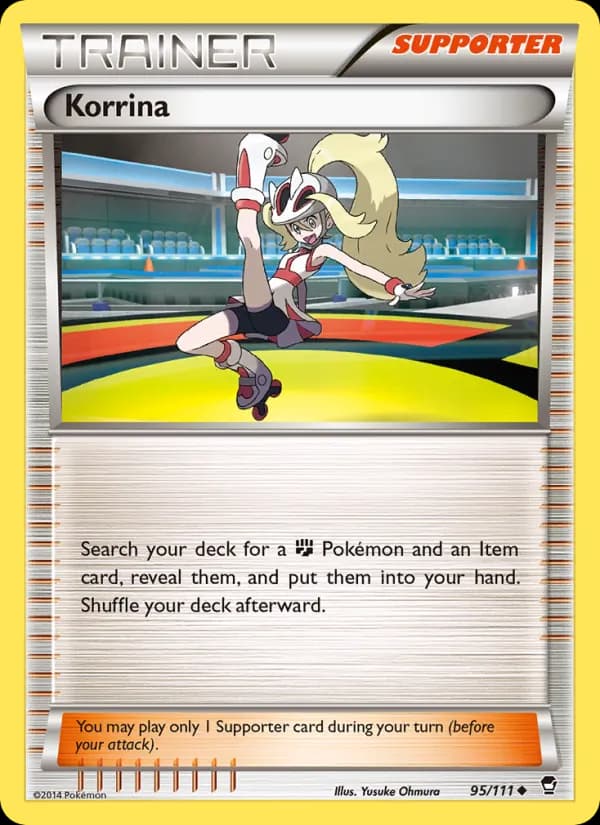 Korrina card in English