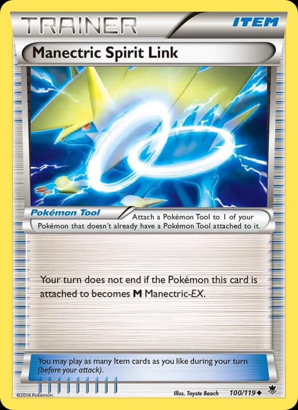 Manectric Spirit Link card in English