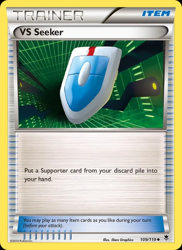 VS Seeker card in English