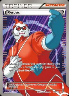 Xerosic card in English