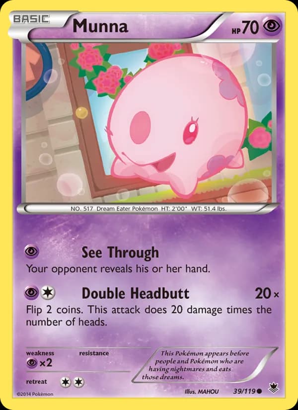 Munna card in English