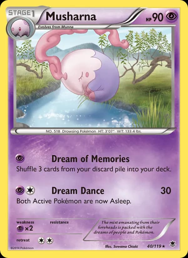 Musharna card in English
