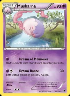 Musharna card in English