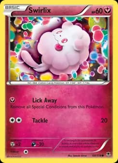 Swirlix card in English