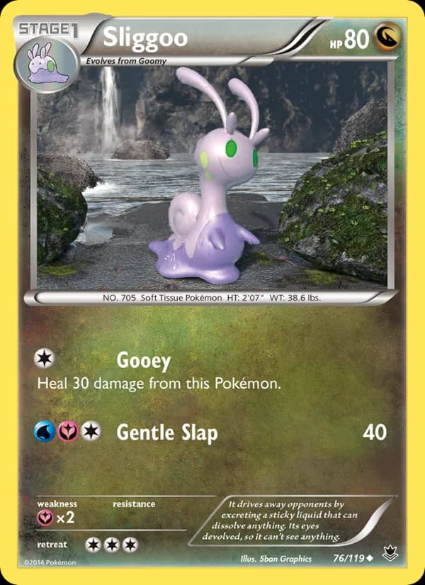 Sliggoo card in English